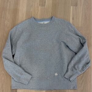 Tory Sport Light Heather Gray Crewneck Sweatshirt